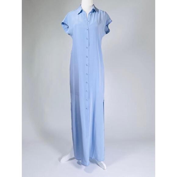 club monaco blue dress Club Monaco